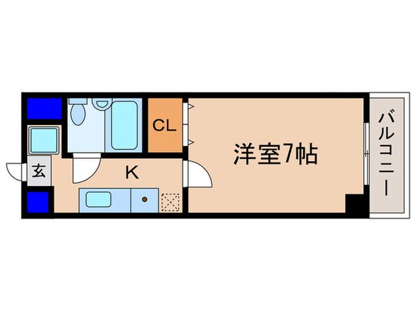 エレガンスコート瀬田の物件間取画像